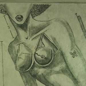 Original illustration on tile